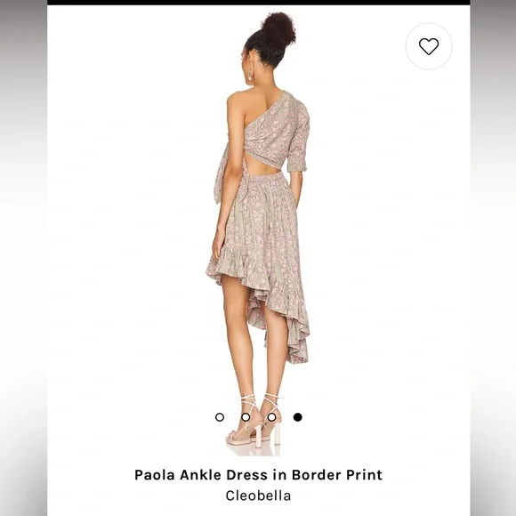 NWOT Cleobella Paola Ankle Dress in Border Print - Picture 6 of 15